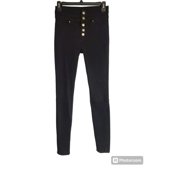 Women's Abercrombie & Fitch High Rise Super Skinny Jeans Button Fly | Size 24 - Picture 1 of 9